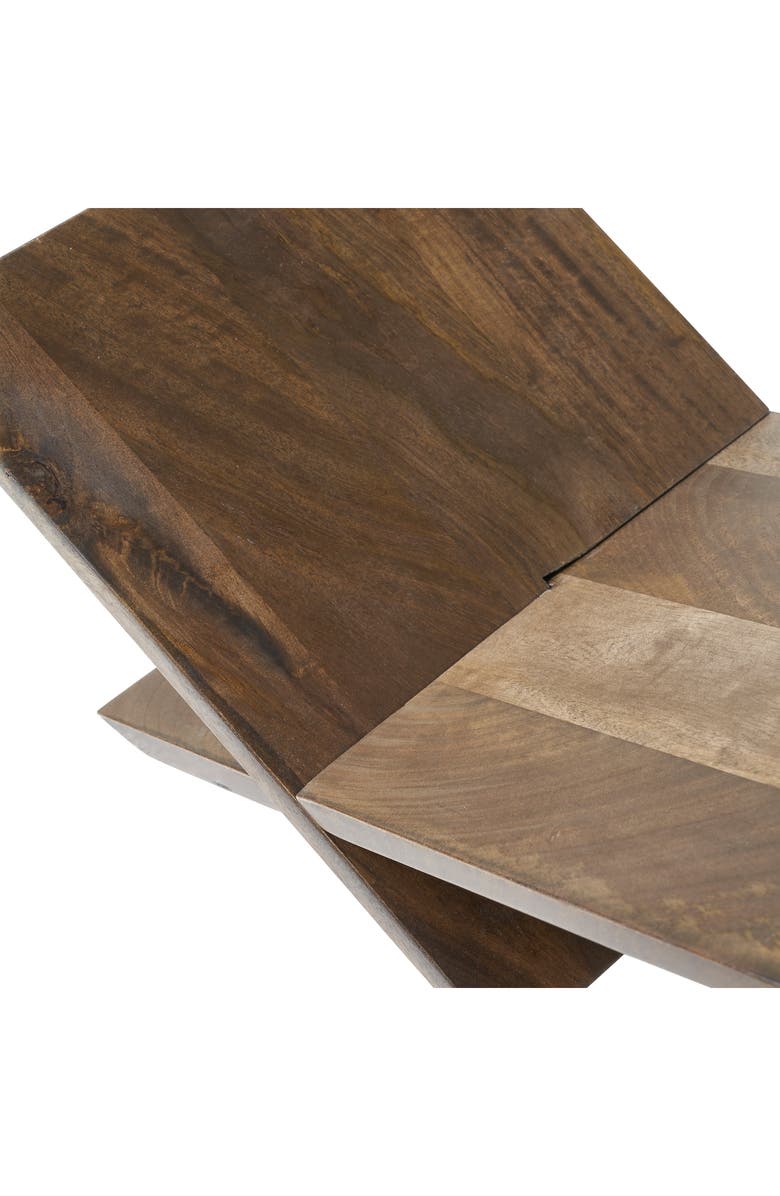 Renwil Wood Book Holder, Alternate, color, Brown