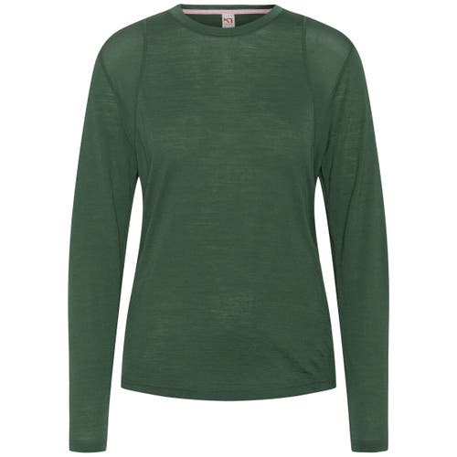 Kari Traa Embla Wool Long-sleeve Top In Green