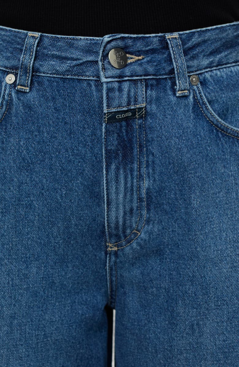 Closed Lyna Crop Wide Leg Jeans, Alternate, color, Dark Blue