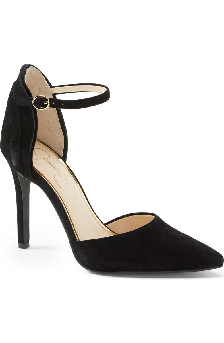 Jessica Simpson 'Carlette' Ankle Strap Pump, Main, color,