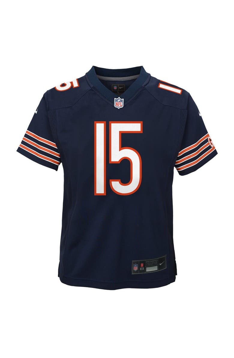 Nike Youth Nike Rome Odunze Navy Chicago Bears Game Jersey, Alternate, color, Navy