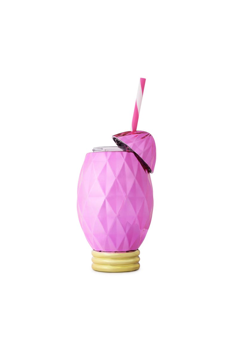 Vintage Pink Light Cup, Alternate, color, Pink