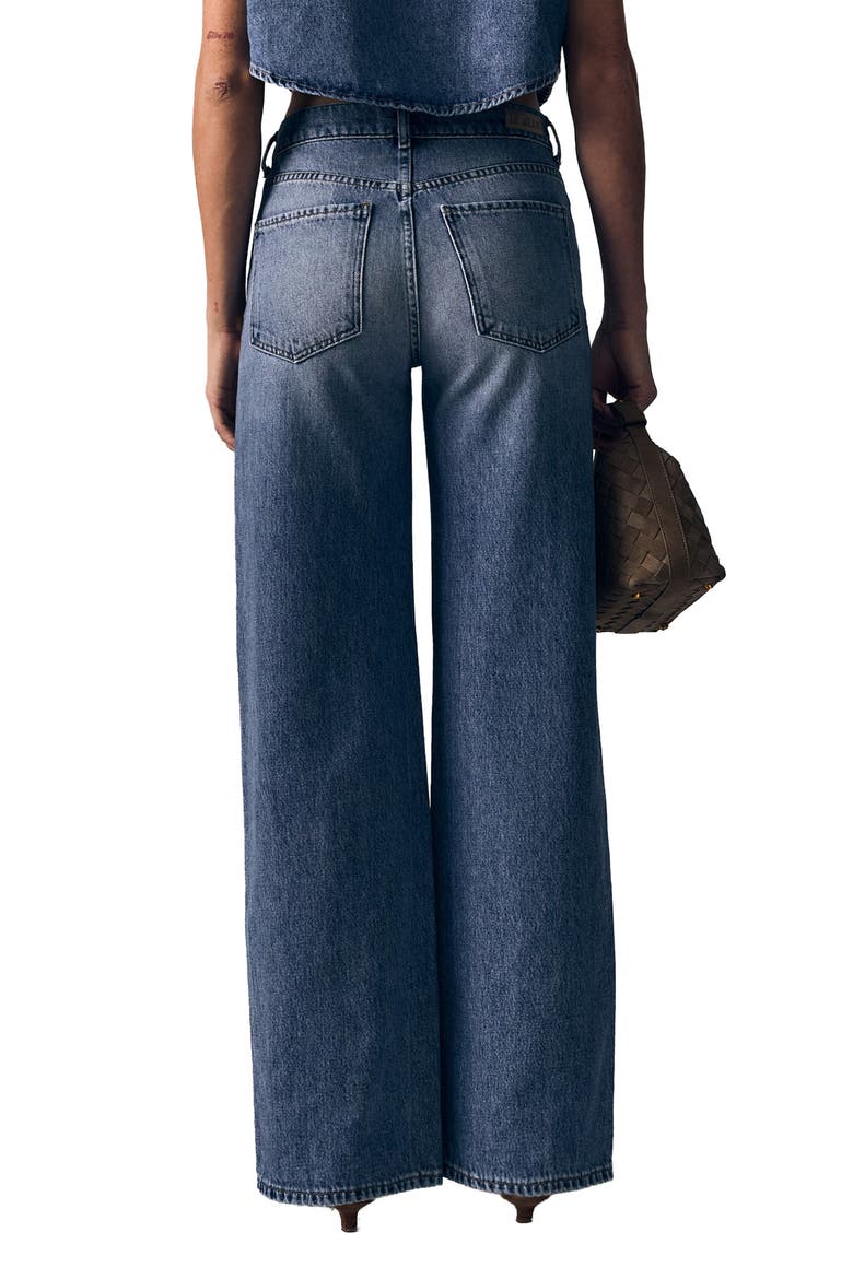 Alexa Studded Wide Leg Jeans, Alternate, color, BEYOND THE HORIZON