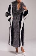 AZALEA WANG Moonstone Faux Fur Coat