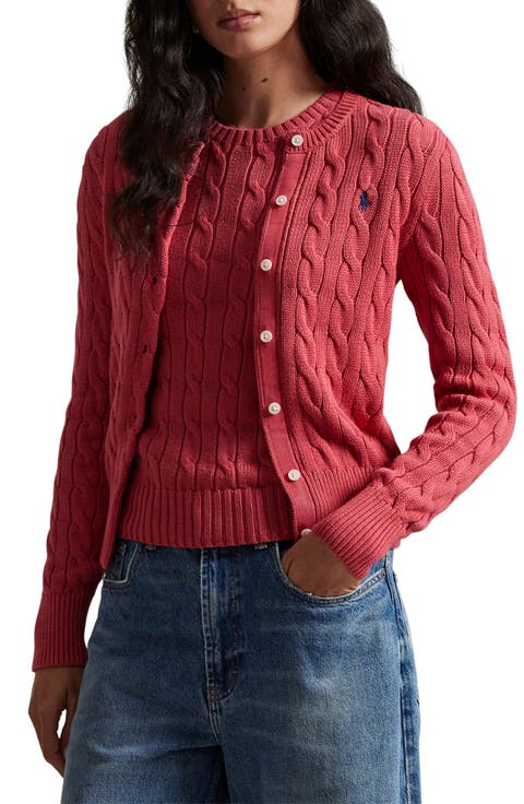 Cable Cotton Cardigan