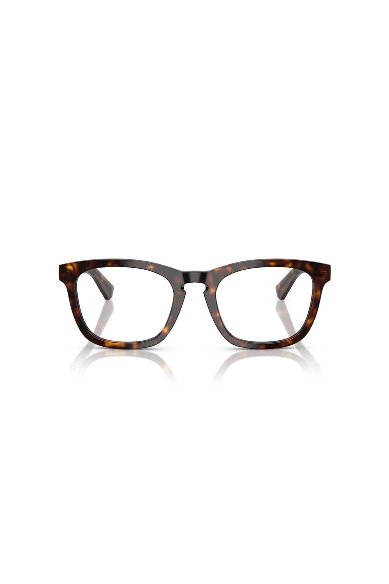 51mm Square optical glasses, Alternate, color, Brown