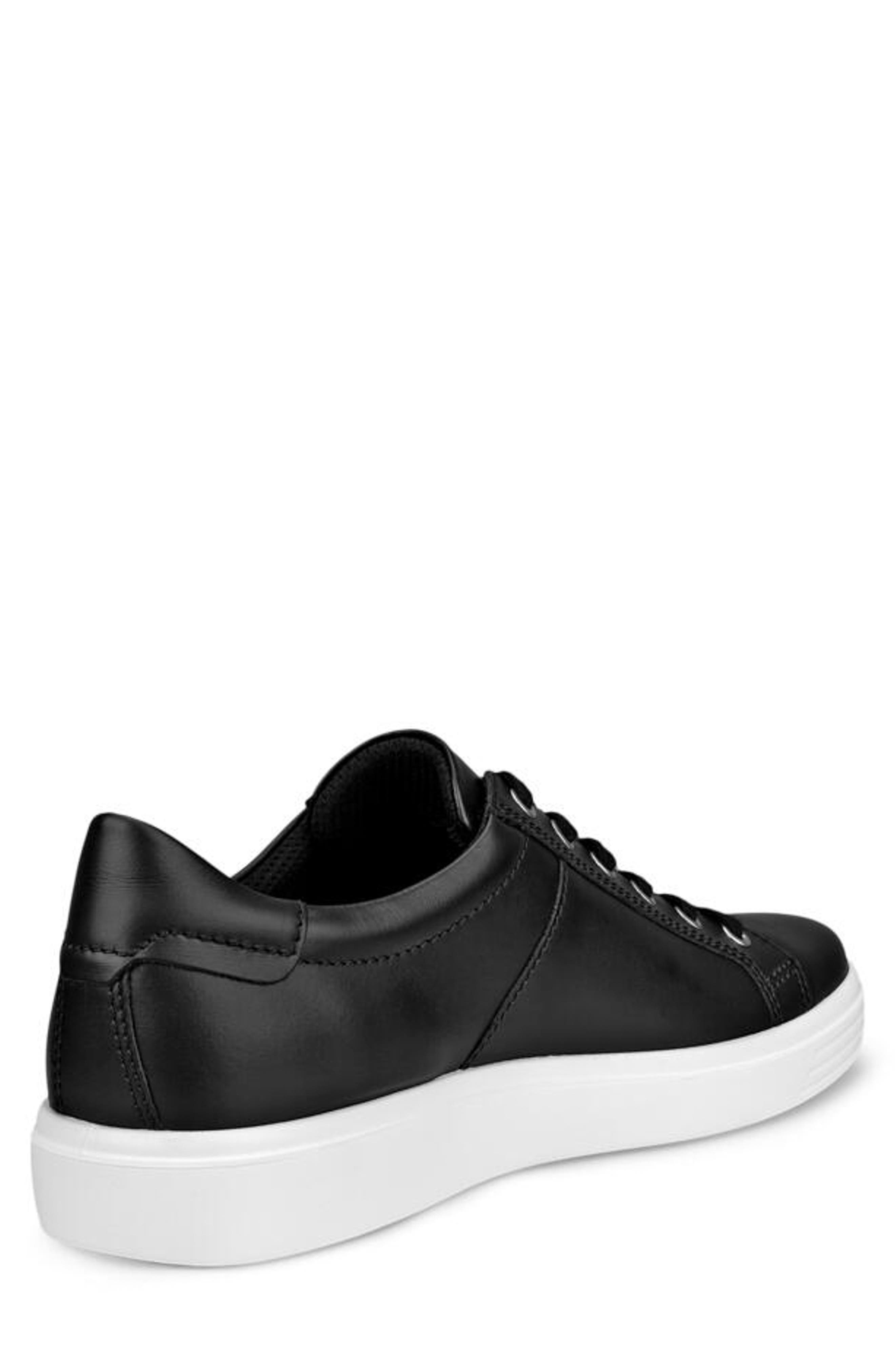 ECCO Soft Classic Leather Sneaker, Alternate, color, 