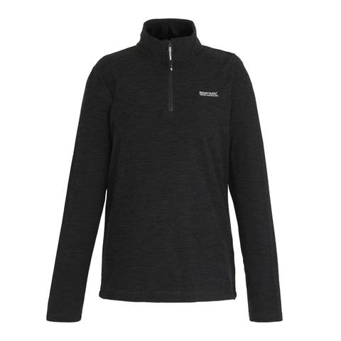 Sweetheart Quarter Zip Fleece Top