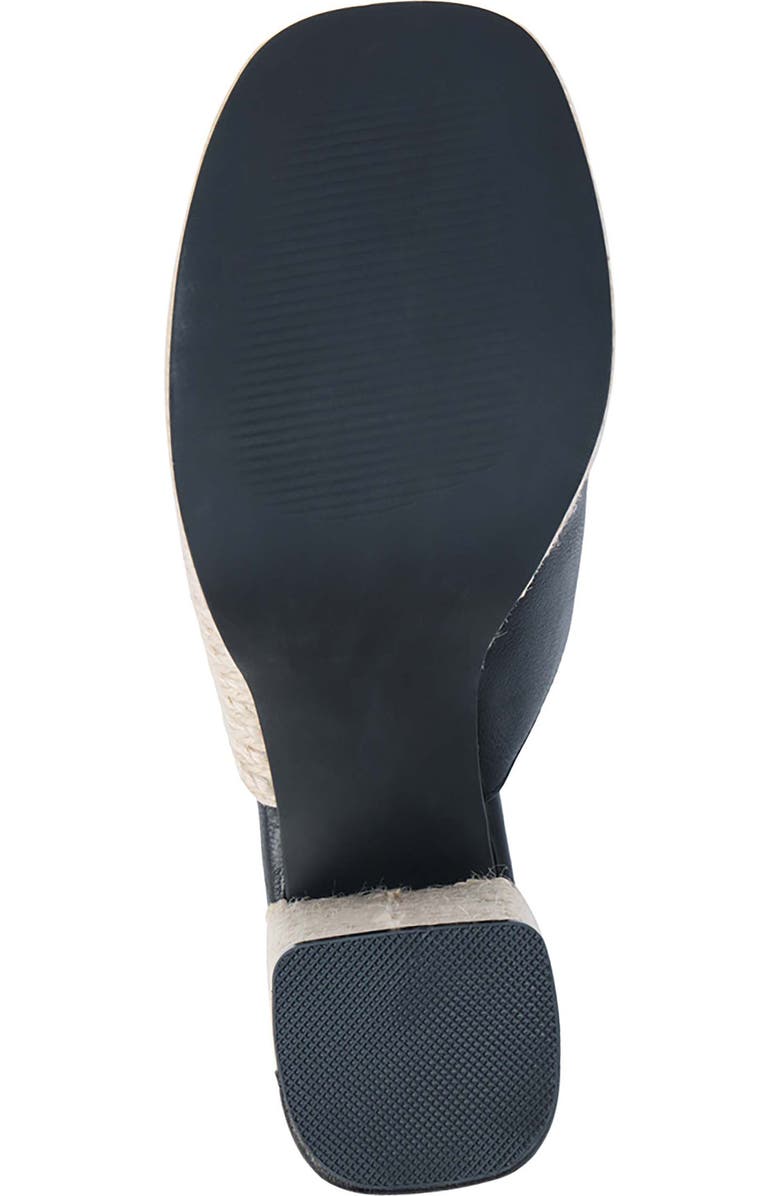 Coconuts by Matisse Beaufort Colorblock Mixed Media Sandal, Alternate, color, Black