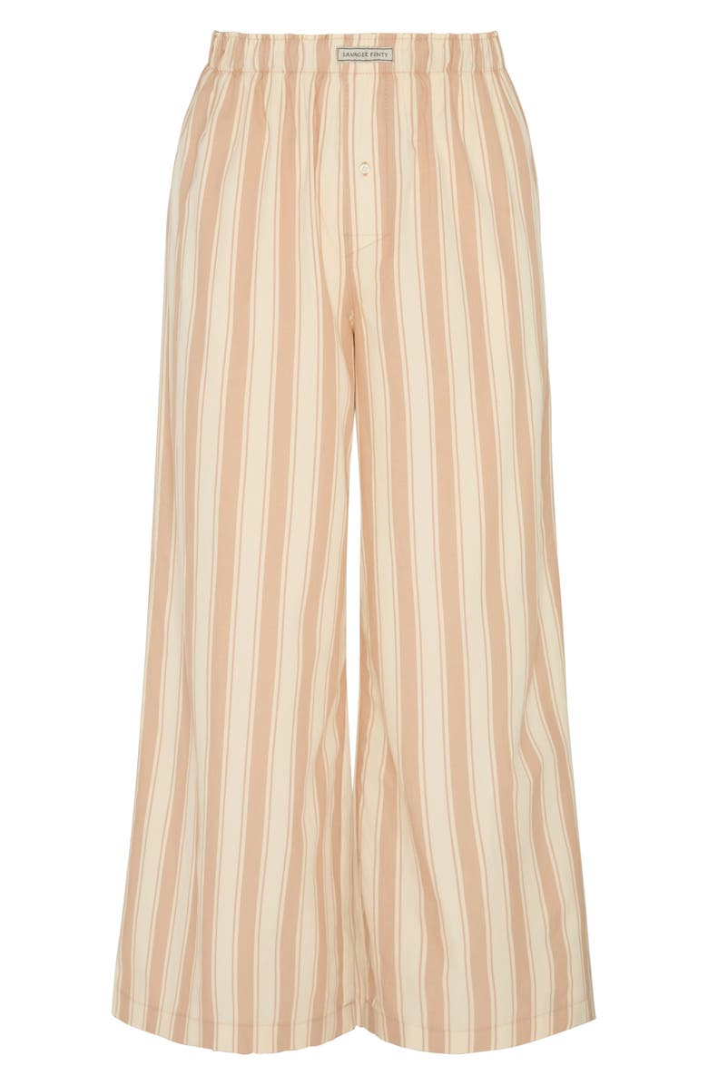 SAVAGE X FENTY Kickback Casuals Sleep Pants, Alternate, color, Lowlit Beige/ Sienna