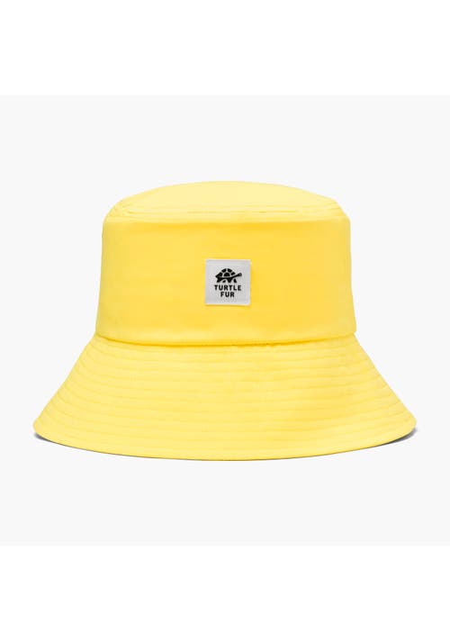 Turtle Fur Kids Sun Splash Hat In Yellow