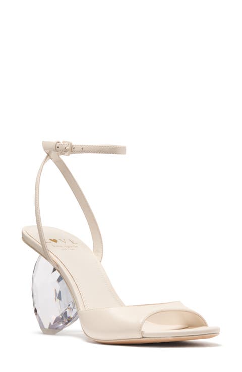 heart ankle strap sandal (women)