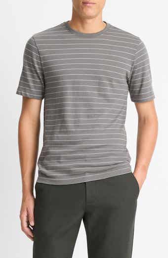 Vince Stripe Crewneck T-Shirt