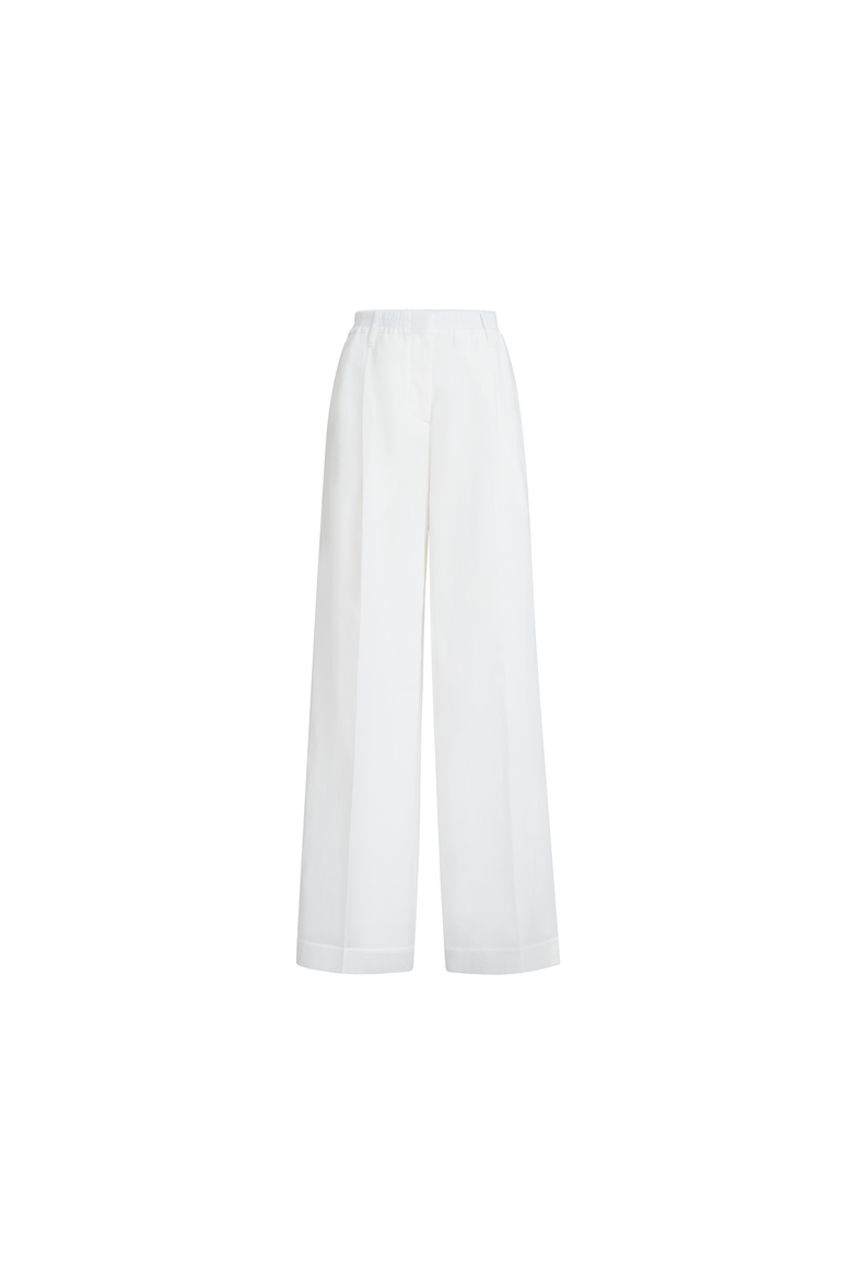 Sartorial track trousers, Alternate, color, White