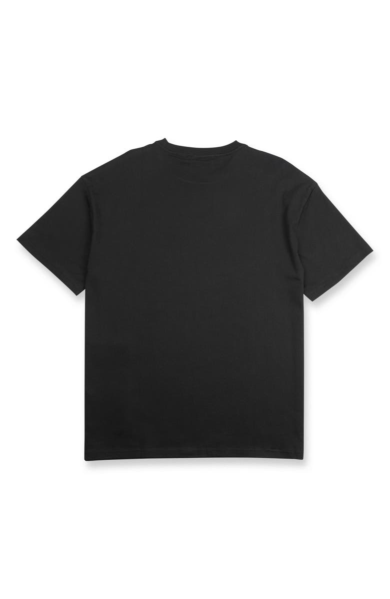 Quiksilver Young Guns Impaired Surf Oversize Cotton Graphic T-Shirt, Alternate, color, Black