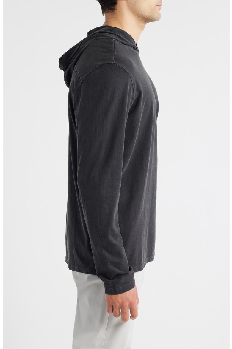 Kauai Keys Hooded Long Sleeve T-Shirt, Alternate, color, COAL