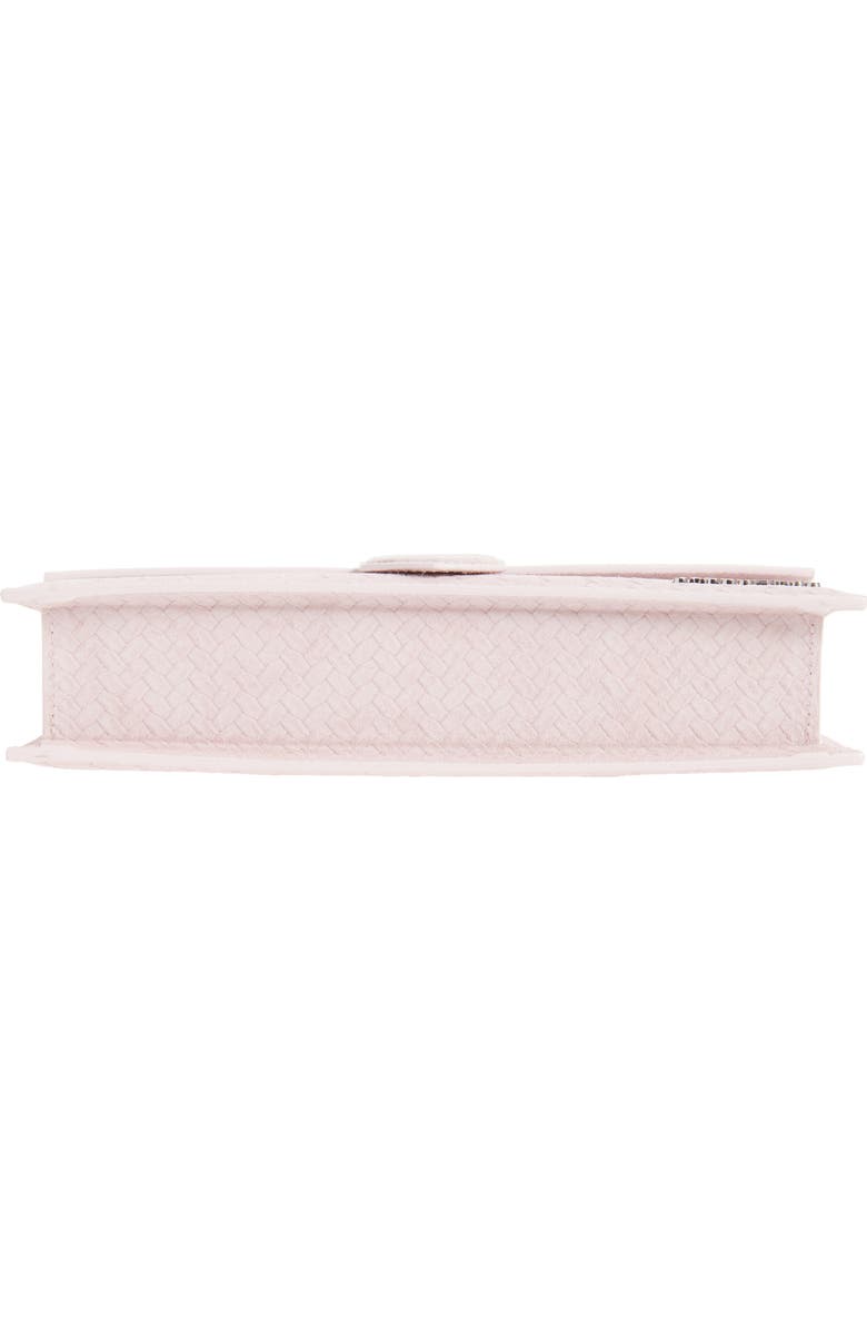 Jacquemus Le Long Bambino Suede Shoulder Bag, Alternate, color, Light Pink 410