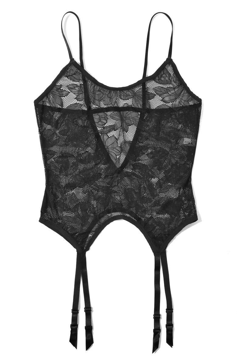 Hanky Panky Tattoo Lace Basque, Main, color, 