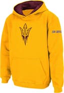 STADIUM ATHLETIC Youth Stadium Athletic Gold Arizona State Sun Devils Big Logo Pullover Hoodie
