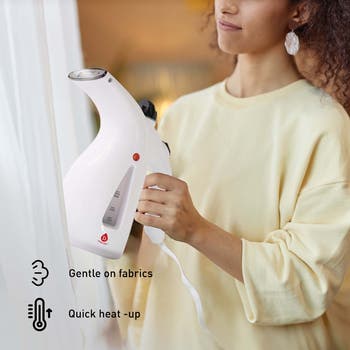 Travel Ready Fabric Care Trio Steamer, Mini Iron, & Lint Remover