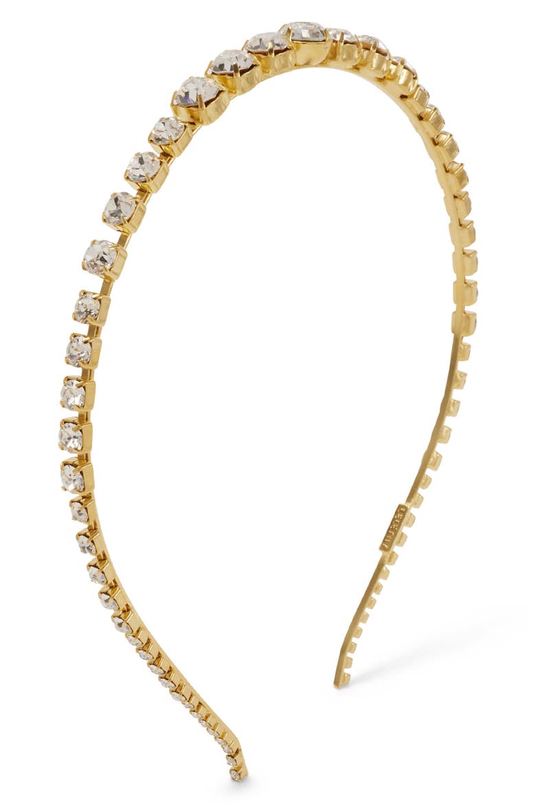 Jax Crystal Headband, Main, color, GOLD