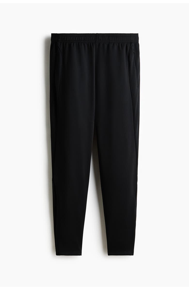 H&M Football Trousers With Drymove, Main, color, Black