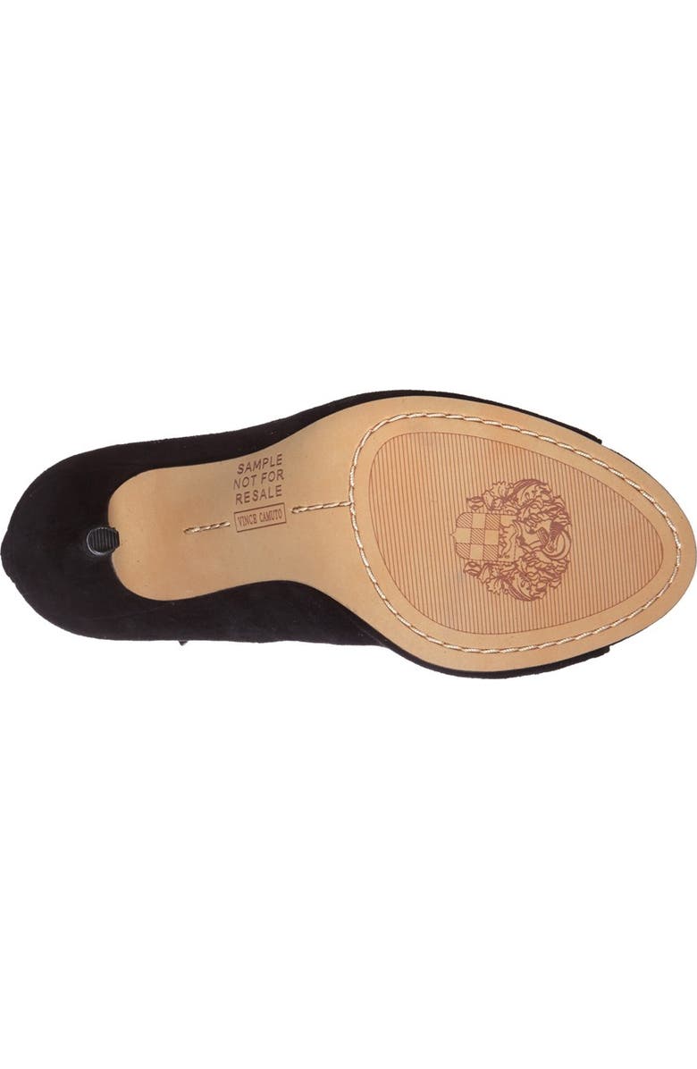 Vince Camuto 'Sandria' Peep Toe Ghillie Sandal, Alternate, color,