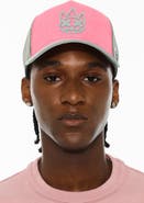 Cult of Individuality Logo Mesh Back Suede Trucker Hat