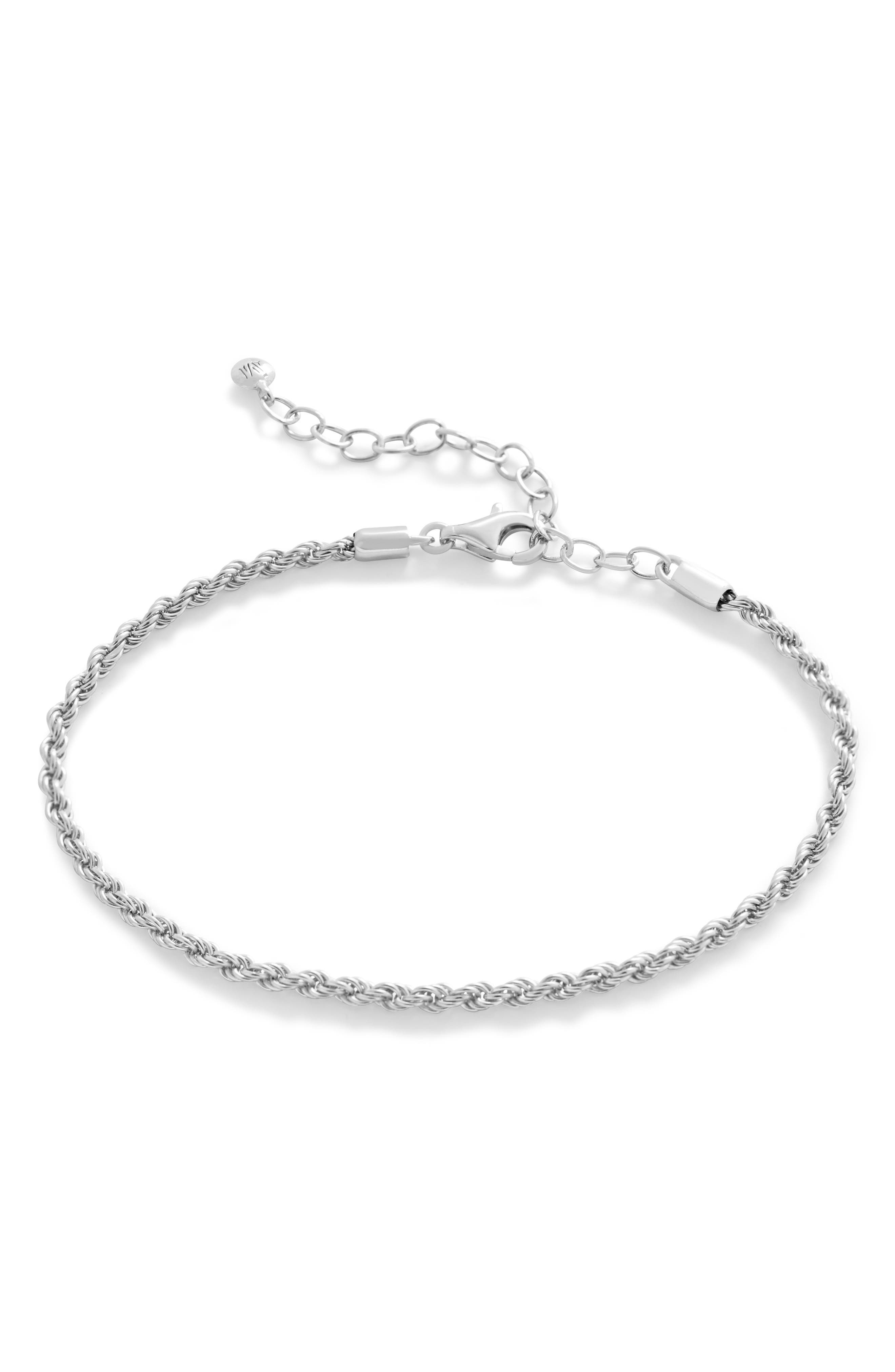 Monica Vinader Rope Chain Bracelet