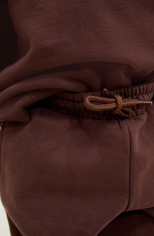 Next Kids' Chocolate Milk Sweatshirt & Sweatpants Set In Brown