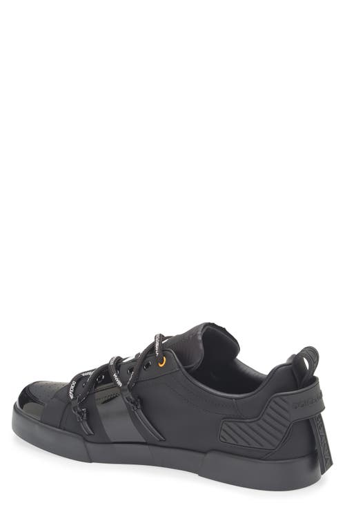 Dolce & Gabbana Sneakers Low Top Perforated Toe In Multi