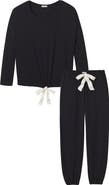 Eberjey Gisele Jersey Knit Slouchy Pajamas