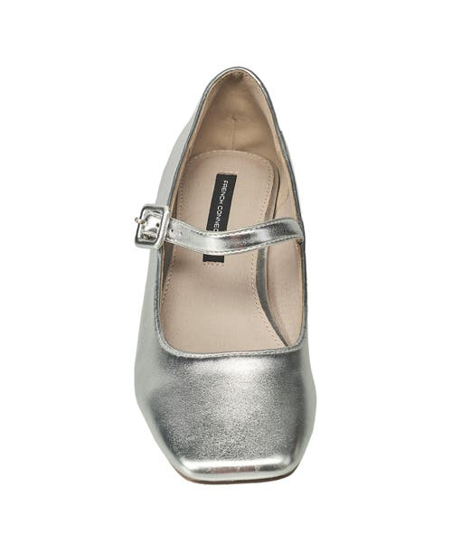 French Connection Bette Heel In Silver