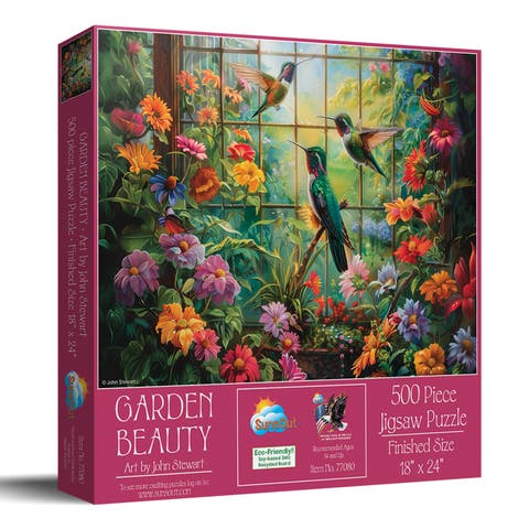 Garden Beauty 500 piece Jigsaw Puzzle for Adults