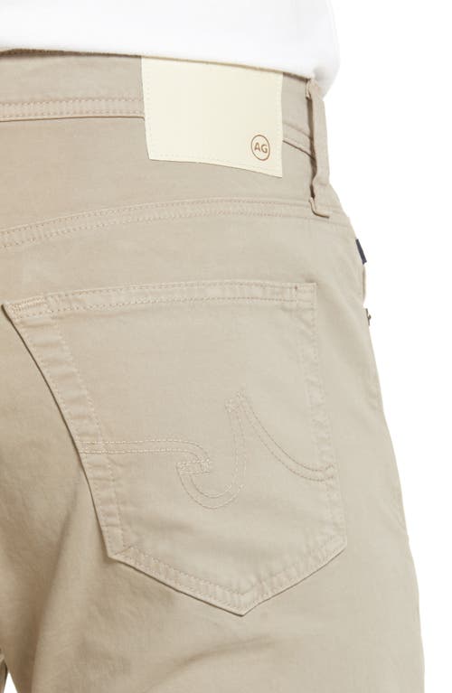 Ag Everett Slim Straight Leg Pants In Green