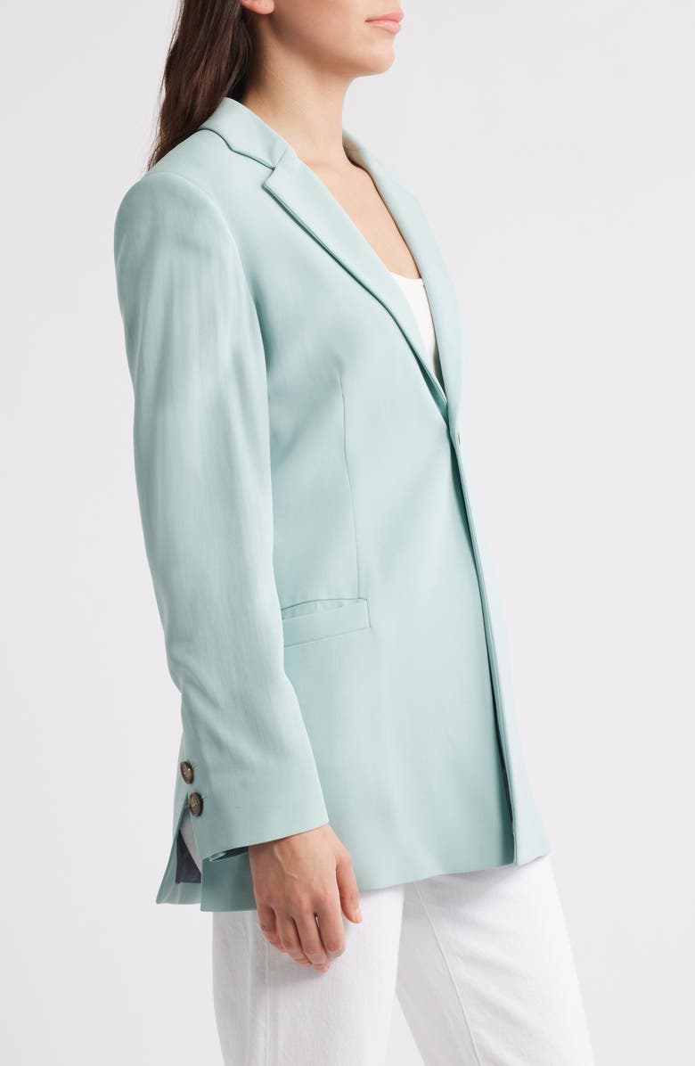 FRAME The Slim Blazer, Alternate, color, Robins Egg Blue