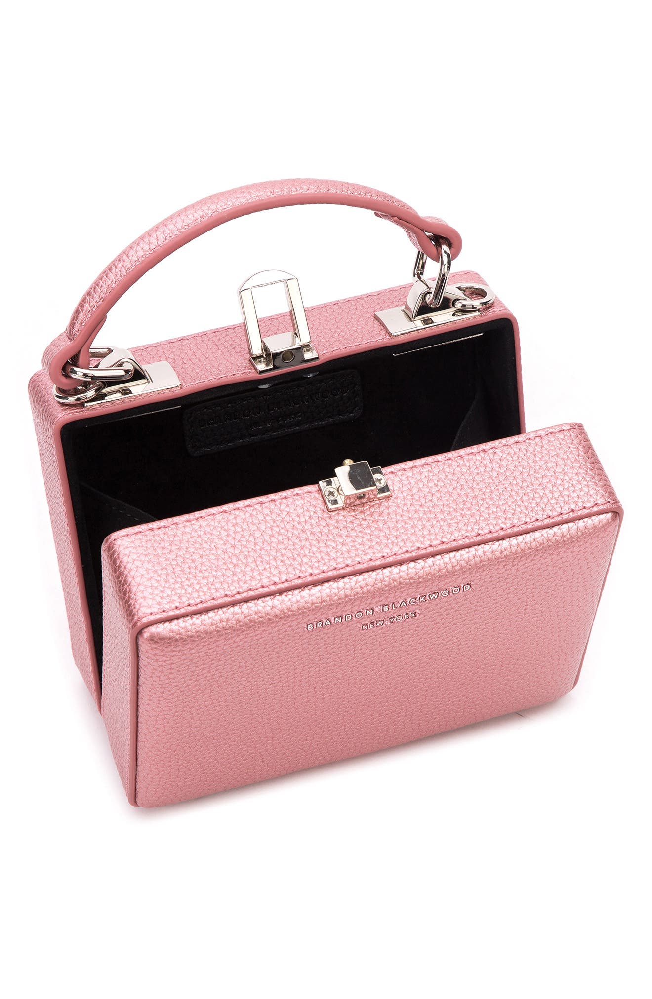 Brandon Blackwood Mini Kendrick Trunk Crossbody Bag, Alternate, color, 