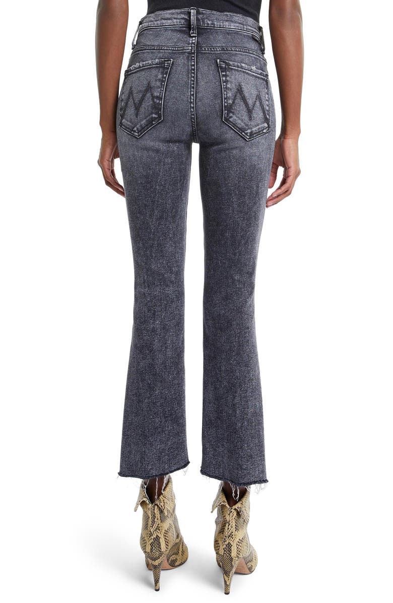 MOTHER The Insider Crop Step Fray Jeans, Alternate, color,