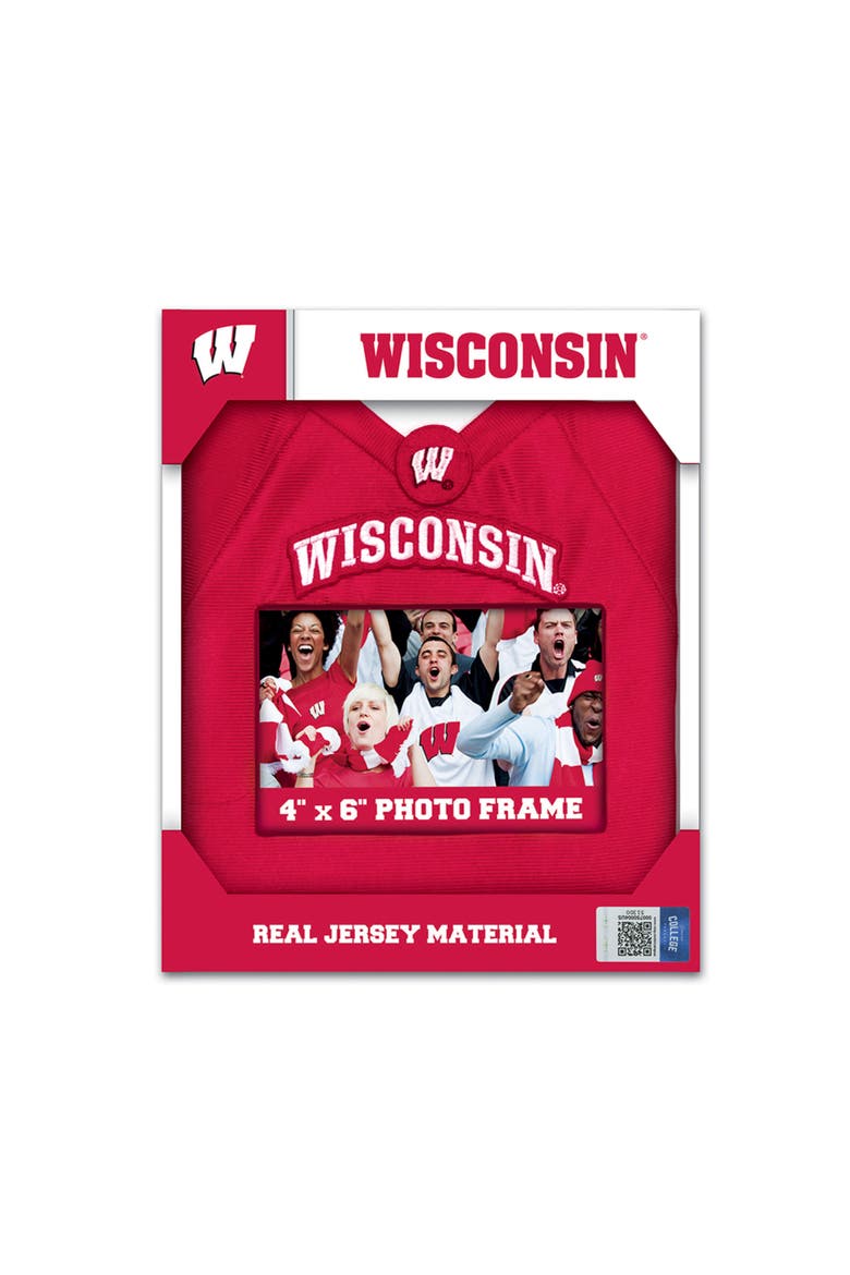 Wisconsin Badgers Uniformed Frame, Alternate, color, Multicolor
