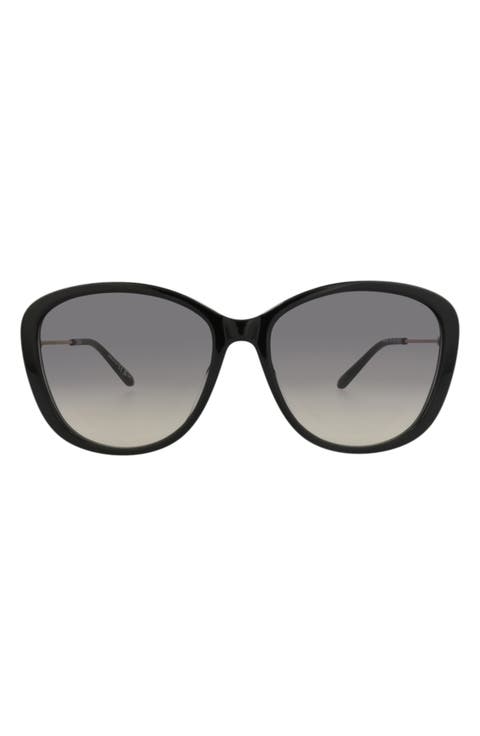 59mm Square Gradient Sunglasses