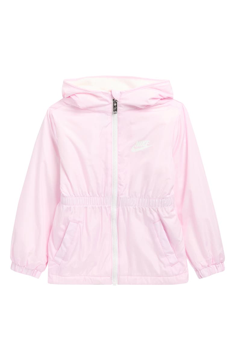 Nike Kids' Hooded Jacket, Main, color, Pink Foam