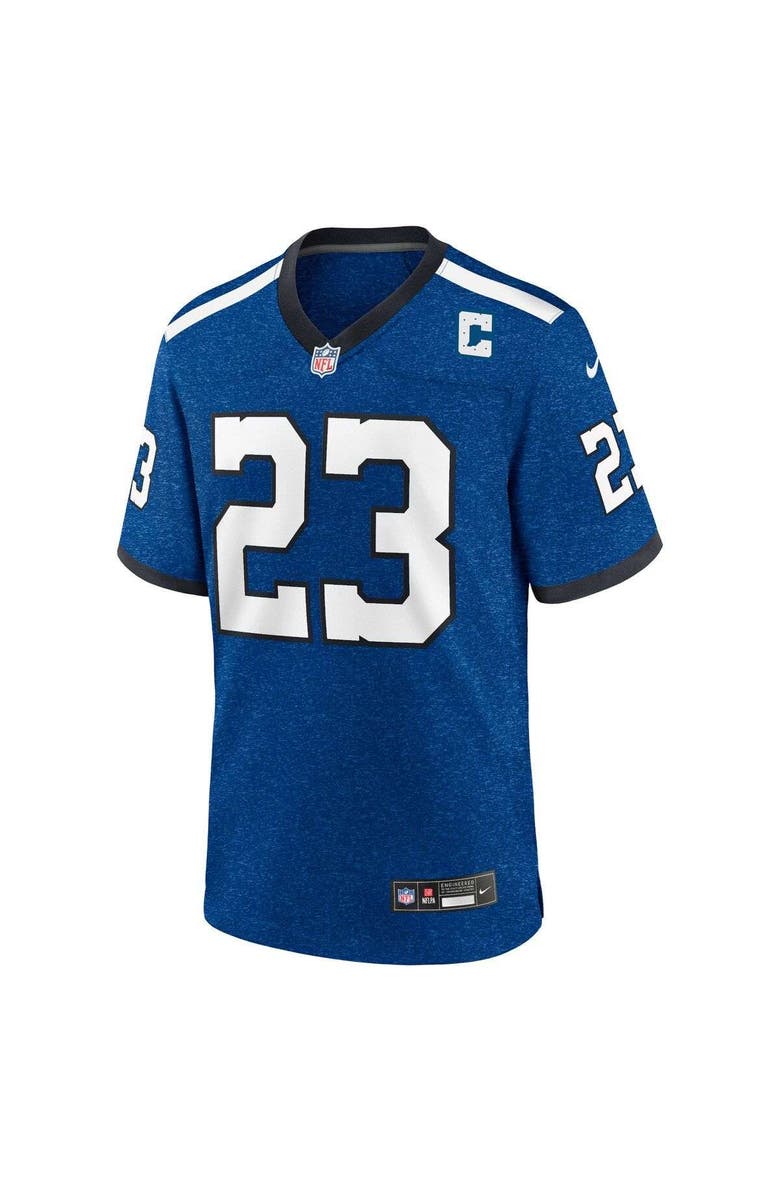 Nike Men's Nike Kenny Moore II Royal Indianapolis Colts Indiana Nights Alternate Game Jersey, Alternate, color, Blue