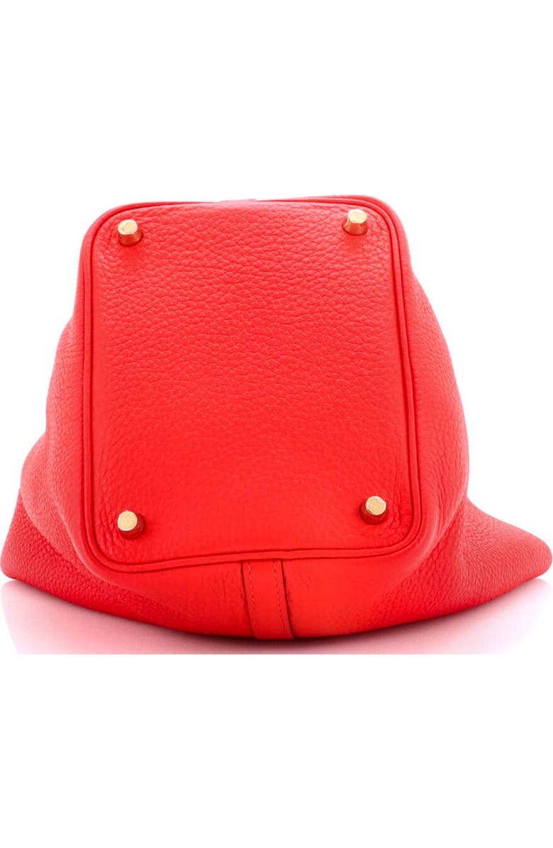 Pre-Owned Hermes Picotin Lock Bag Clemence PM, Alternate, color, Rouge De Coeur