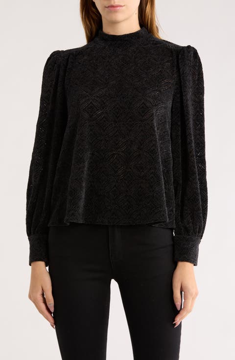 Long Sleeve Lace Top