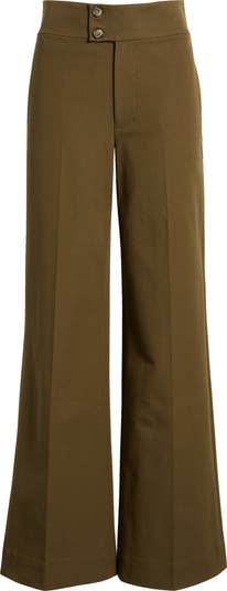 FRAME Le Hardy High Waist Wide Leg Pants | Nordstrom