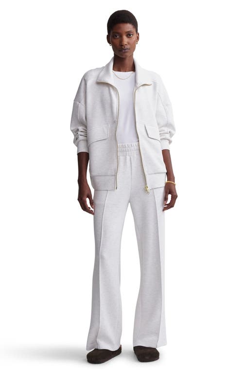 Varley The Wide Leg Pants In Ivory Marl