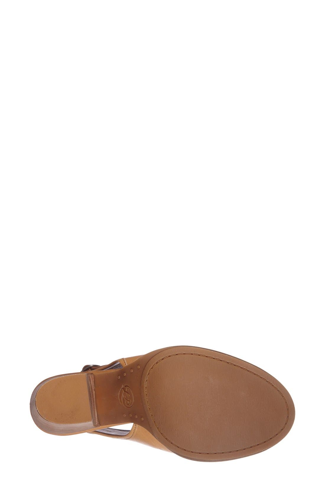 'Lisza' Open Toe Bootie, Alternate, color, PUEBLO LEATHER