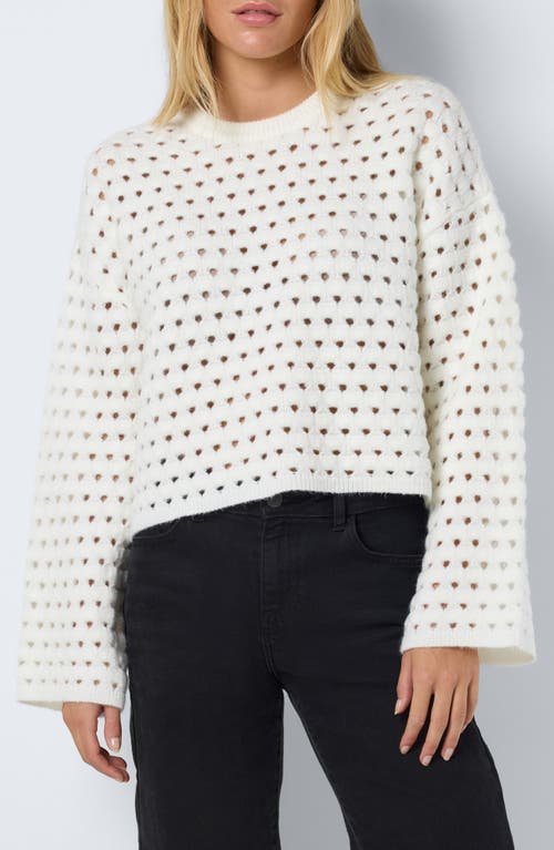 Noisy May Brandy Open Stitch Sweater