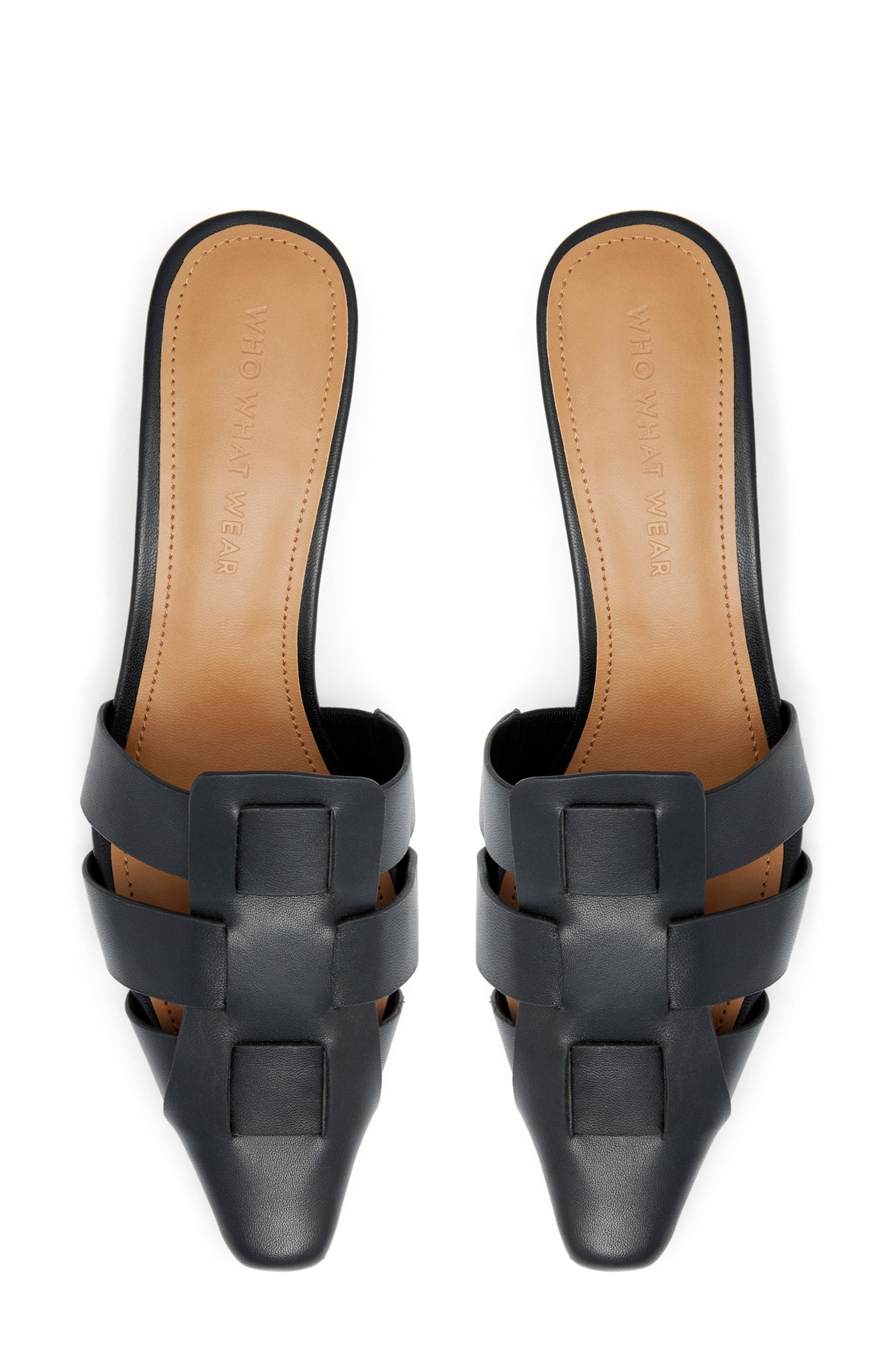 Who What Wear Petra Mule, Alternate, color, 