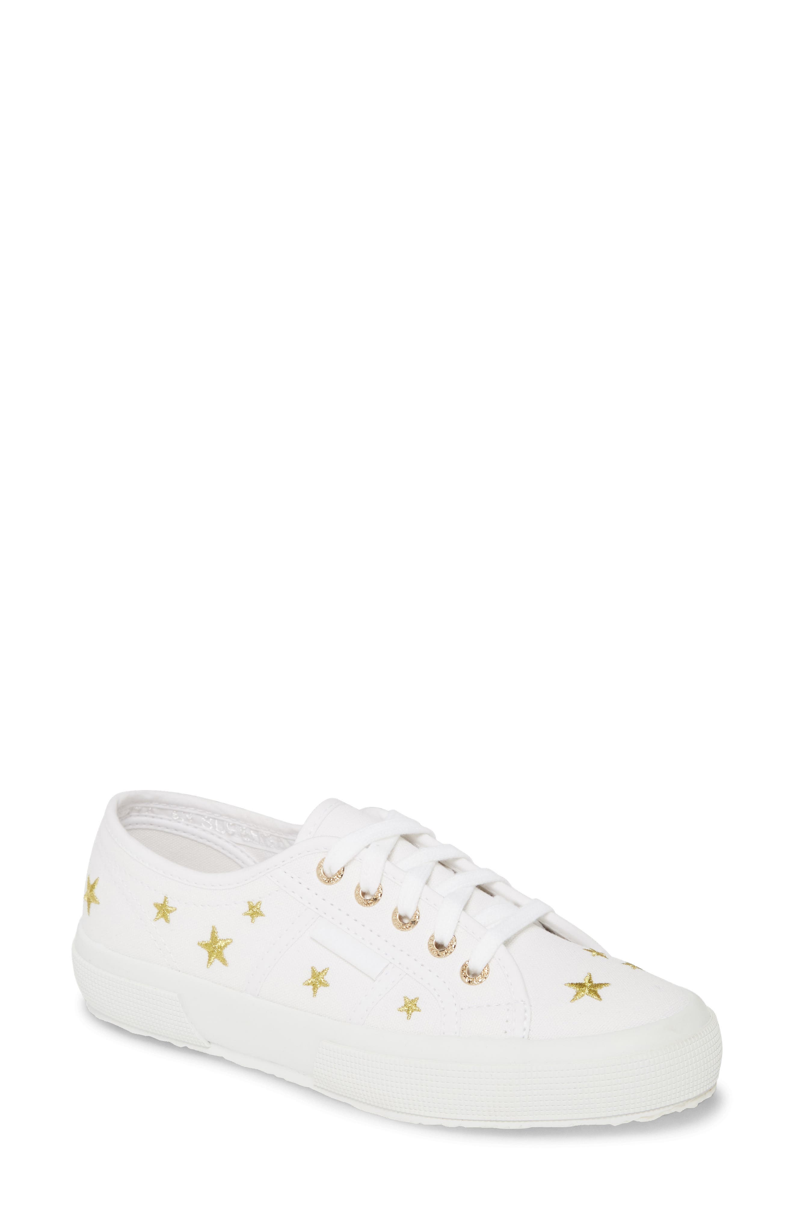 Superga 2750 Embroidered Sneaker, Main, color, 